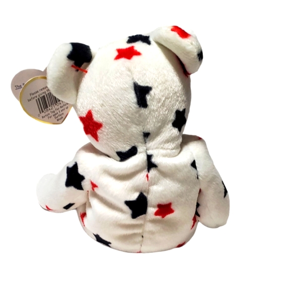 Ty USA 'Glory' Beanie Baby Bear - Picture 2 of 10